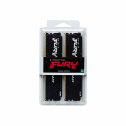 Памет Kingston FURY Beast Black RGB 64GB(2x32GB) DDR5 5600MHz CL40