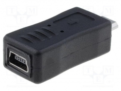 VCom адаптер Adapter Micro USB M to Mini USB F - CA418                          
