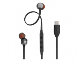 JBL T310C BLK USB-C In-ear headphones                          