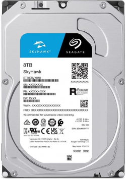 Твърд диск Seagate SkyHawk Surveillance (3.5"/8TB/SATA 6Gb/s/rpm 5400)