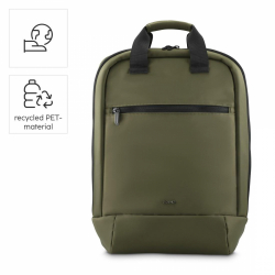 HAMA Раница за лаптоп "Ultra Lightweight", до 41 см (16,2"), зелена