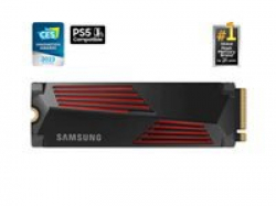 Samsung SSD 990 PRO 2TB Heatsink PCIe 4.0 NVMe 2.0 M.2 V-NAND 3-bit MLC, 256-bit Encryption, Read 7450 MB/s Write 6900 MB/s