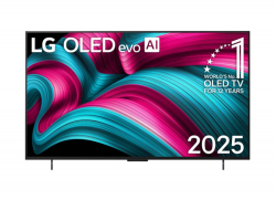 Телевизор LG OLED42C51LA, 42" UHD OLED evo, 4K (3840 x 2160), DVB-C/T2/S2, Full Cinema Screnn, Alpha 9 AI 4K Gen8, 120Hz Native (VRR 144Hz), ThinQ AI, HDR10, VRR, NVIDIA G-SYNC, AMD FreeSync, Dolby Vision, Dolby Atmos, Wi-Fi 6, Bluetooth, HDMI, USB, Airplay 2, IC