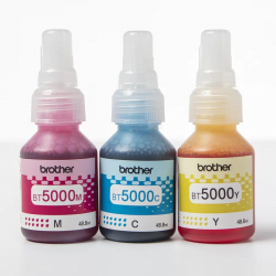 Brother Value Pack BT5000C, BT5000M, BT5000Y Ink Bottle for T420,T426,T520,T720,T920                          
