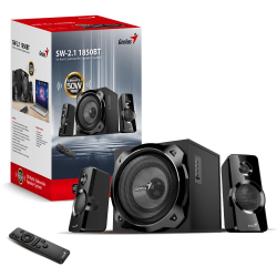 Genius тонколони Speakers 2.1 - SW-2.1 1850BT - 50W RMS, Bluetooth, Black
