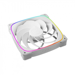 Geometric Future Комплект вентилатори Fan Pack 3-in-1 140 mm, Reversed - Squama 2503RW-14 White