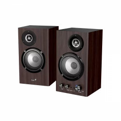 Genius тонколони Speakers 2.0 - SP-HF1812BT - 50W RMS, Bluetooth 5.3, Dark Brown