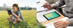 Таблет и четец Hannspree Lumo Paper 7.8", 64 GB, в комплект с калъф Smart Folio