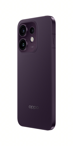 Комплект смартфон Oppo Reno 16 5G CPH2865 8+512 Twilight Violet и зарядно устройство OPPO SuperVooc 80w GaN – бяло