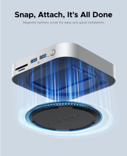 Orico докинг станция SSD Docking station M.2 NVMe - USB-C(10Gbps) x 1, USB3.2 x 2, USB2.0 x 2, M.2 x 1, Audio, SD/TF 4.0 - MiniLink M49P-EU-SV
