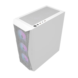 Darkflash кутия Case ATX - DK352 White - 4 fans included