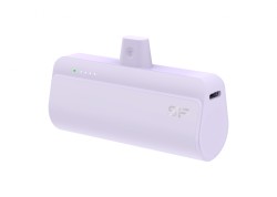 Външна батерия Silicon Power QD50 5000 mAh - Лилав                          