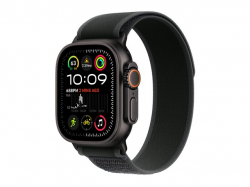 Смартчасовник APPLE Watch Ultra2 v2 Cellular 49mm Black Titanium Case with Black Trail Loop SM