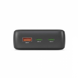 HAMA Външна батерия "PD27-W65", 27000 mAh, Изходи: 2xUSB-C, USB-A, Бързо зареждане