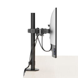 Стойка за монитор за бюро ACT AC8301, Регулируема, 10" - 35", 8 кг, Черен