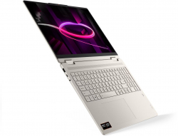 Лаптоп LENOVO Yoga 7 2-in-1 AMD Ryzen AI 7 445 16inch WUXGA OLED Touch 24GB DDR5 1TB W11H Seashell 3y + Pen