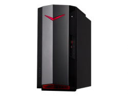 Настолен Компютър Acer Nitro N50-610, Intel Core i5-10400F (up to 4.3GHz, 12MB), 8GB DDR4(max.64GB 2666МНz), 512GB SSD PCI-e,M.2 slot free, no DVD, NVIDIA GeForce GTX1660 Super 6GB GDDR6, 2*USB 2.0, 6*USB 3.2, 5*Audio jack, GLAN,WLAN & BT5.0, 500W, Endless OS