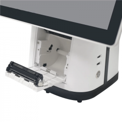 POS-UNI POS-L158 15.6-Inch Windows All-in-one Touch POS Terminal with Printer, Scanner and Customer Display