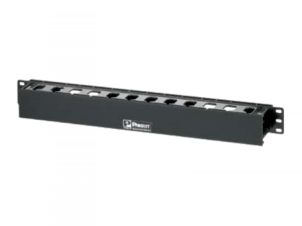 19 1U PatchLink Horizontal Cable Manager, front duct 38 x 76mm