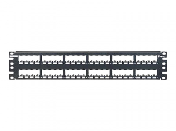 19 48-Port Modular Patch Panel Mini-Com, RoHS complaint 19 48-Port Modular Patch Panel Mini-Com, RoHS complaint