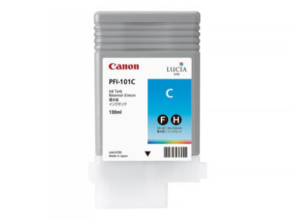 CANON PFI-101C ink cartridge cyan standard capacity 130ml 1-pack