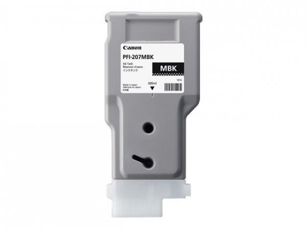 CANON PFI-207MBK ink cartridge matte black standard capacity 300ml 1-pack