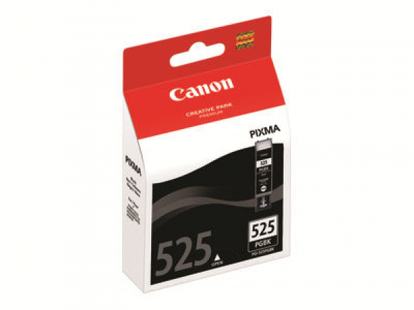 CANON PGI-525PG BK ink cartridge black standard capacity 19ml 339 pages 1-pack blister with alarm