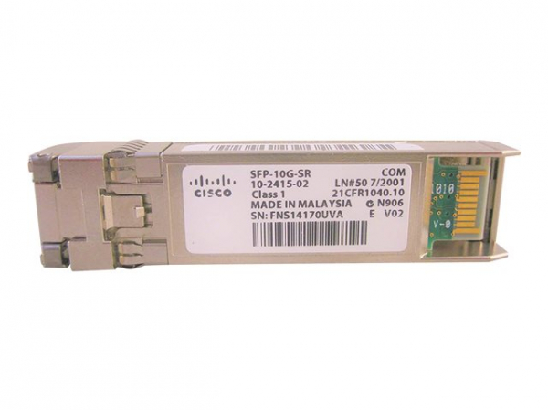 CISCO 10GBASE-SR SFP Module CISCO 10GBASE-SR SFP Module
