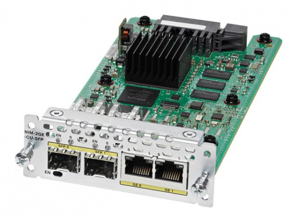 CISCO 2Port GE WAN NIM Dual-mode RJ45 and SFP REMANUFACTURED CISCO 2Port GE WAN NIM Dual-mode RJ45 and SFP REMANUFACTURED