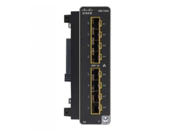 CISCO Catalyst IE3300 with 8 GE SFP Fiber ports Expansion Module CISCO Catalyst IE3300 with 8 GE SFP Fiber ports Expansion Module