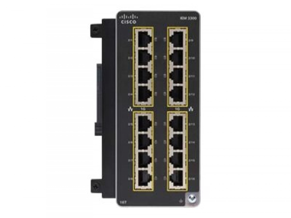 CISCO IE3300 with 16 GE Copper ports Expansion Module CISCO IE3300 with 16 GE Copper ports Expansion Module