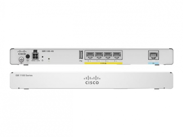 CISCO ISR1100 Router 4 Eth LAN WAN Ports 1 LTE Port 4G RAM