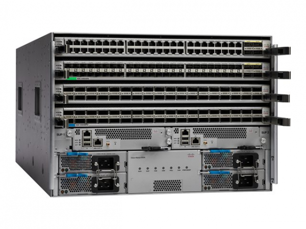 CISCO Nexus 9504 Chassis with 4 linecard slots