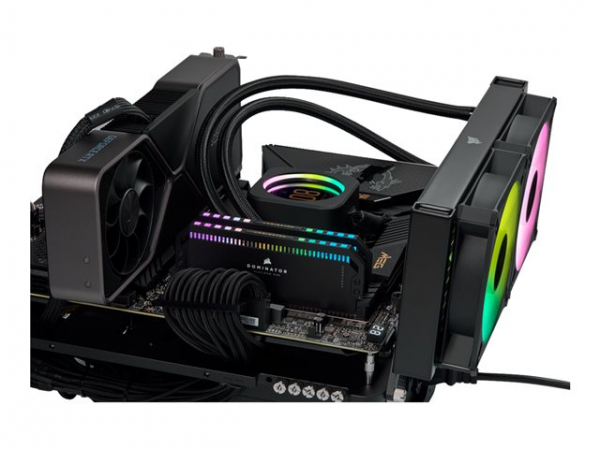 CORSAIR DOMINATOR PLATINUM RGB DDR5 32GB 2x16GB 5600MHz CL36 1.25V DIMM Black