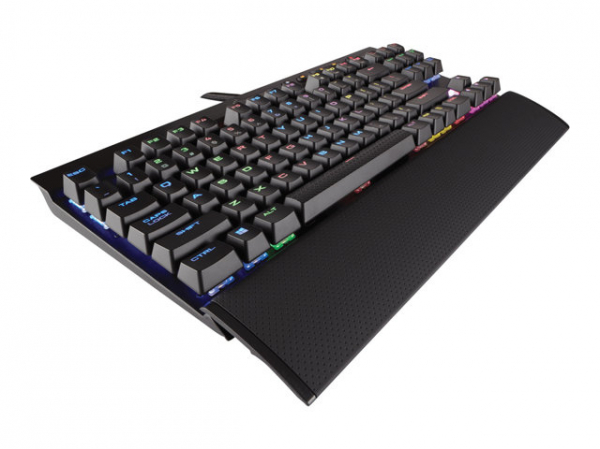 CORSAIR Gaming K65 RGB RAPIDFIRE Compact Mechanical Keyboard Backlit RGB LED Cherry MX RGB Speed US