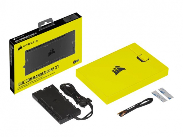 CORSAIR iCUE Commander CORE XT Digital Fan Speed and RGB Lighting Controller