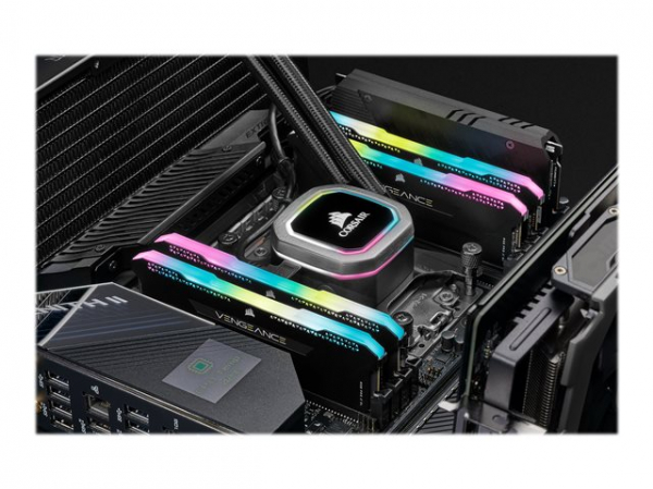 CORSAIR Vengeance RGB Pro SL 16GB DDR4 3200MHz Unbuffered 16-20-20-38 black Heatspreader DIMM