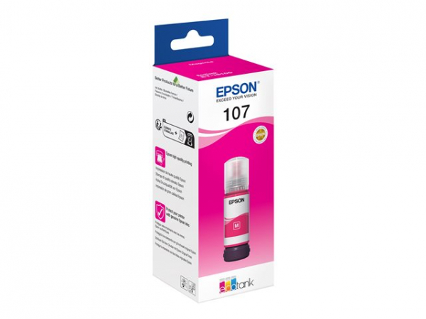 EPSON 1LB 107 EcoTank Magenta Ink Bottle