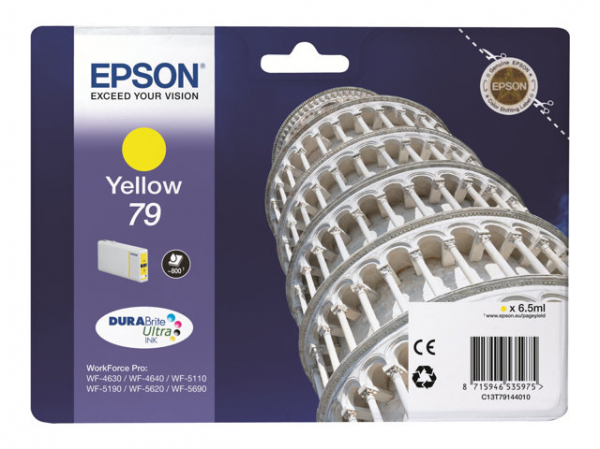 EPSON 1LB 79 ink cartridge yellow standard capacity 6.5ml 800 pages 1-pack