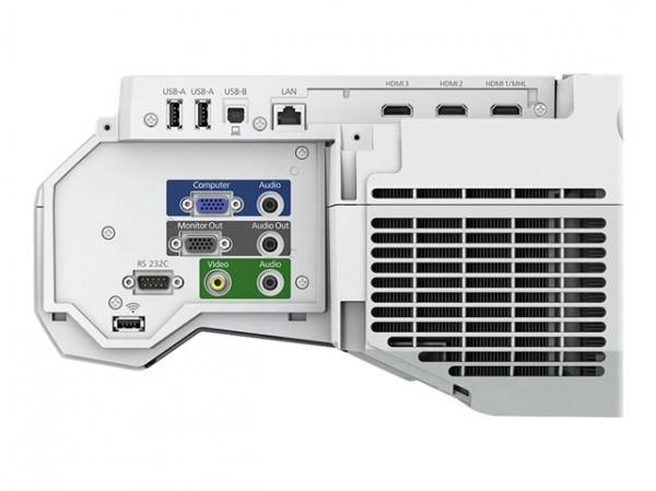 EPSON EB-700U LASER UST projector 1920 x 1200 16:10 4000 lumen 2500000:1 contrast 16W speaker