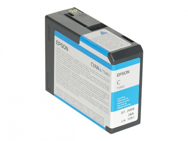 EPSON T5802 ink cartridge photo cyan standard capacity 80ml 1-pack