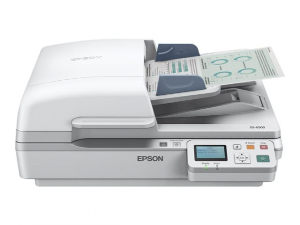 EPSON WorkForce DS-7500N A4 Document Scanner 1200dpi 40ppm Duplex Scan 100 sheet ADF USB Ethernet
