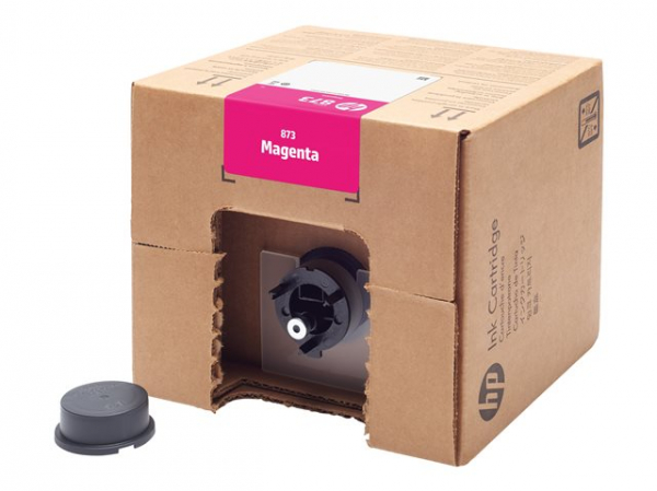 HP 873 3-liter Magenta Latex Ink Cartridge