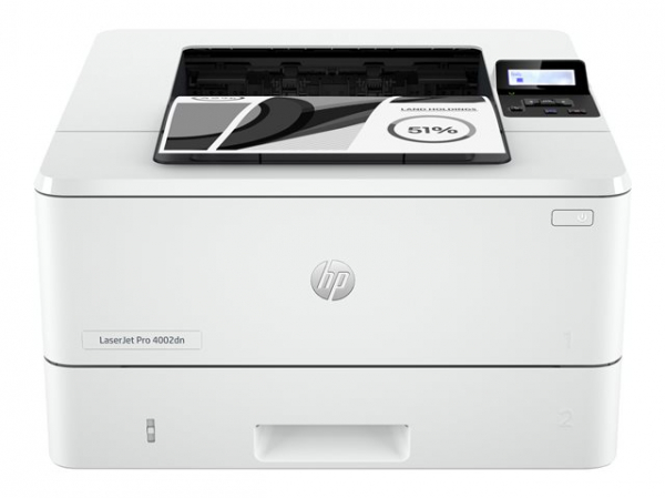 HP LaserJet Pro 4002dn Printer Mono Duplex laser A4 4800x600dpi 40ppm 350sheets USB LAN