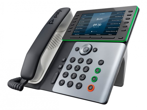 HP Poly Edge E550 IP Phone and PoE-enabled HP Poly Edge E550 IP Phone and PoE-enabled