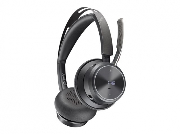 HP Poly Voyager Focus 2 Microsoft Teams Certified USB-C-C Headset +USB-C/A Adapter SmartBuy