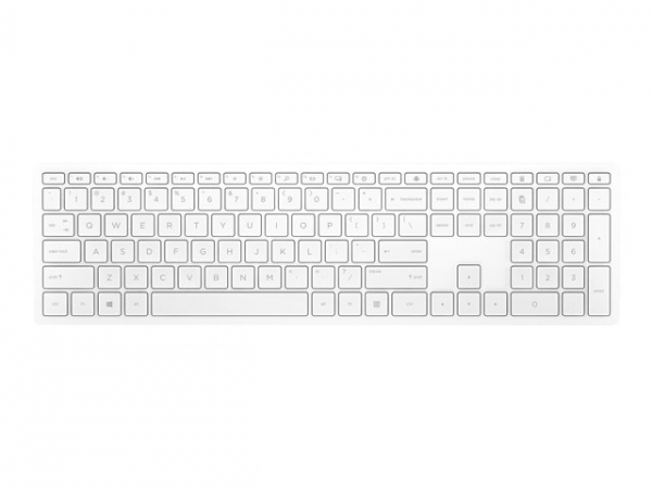 HP WHT PAV WL Keyboard 600