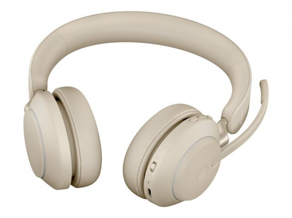JABRA Evolve2 65 Link380a UC Stereo Beige