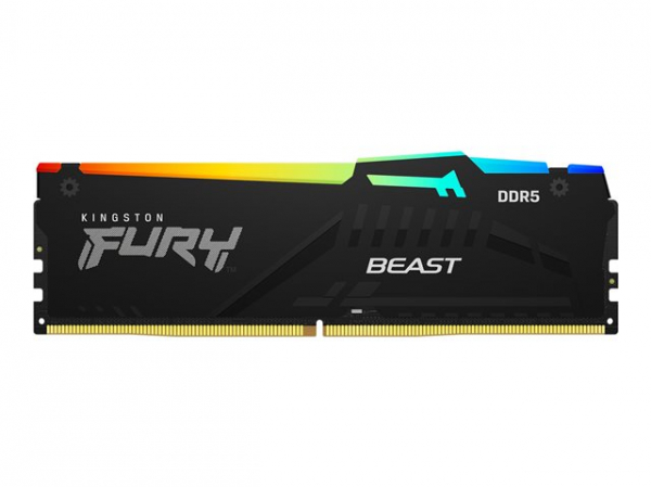 KINGSTON 16GB 6000MT/s DDR5 CL36 DIMM FURY Beast RGB EXPO KINGSTON 16GB 6000MT/s DDR5 CL36 DIMM FURY Beast RGB EXPO