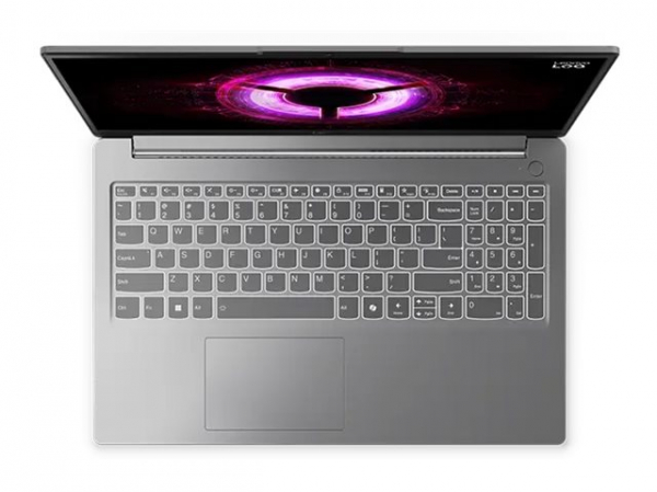 Лаптоп LENOVO LOQ AMD Ryzen 5 150 15.6inch FullHD AG 144Hz 16GB DDR5 512GB PCIe RTX3050 6GB NoOS Luna Grey 3y